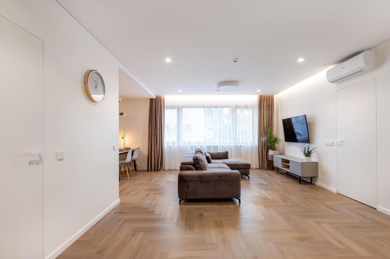 3 Bedroom Apart/24H Self Check In/Free Parking/Up To 6 People/ Vilnius Eksteriør billede